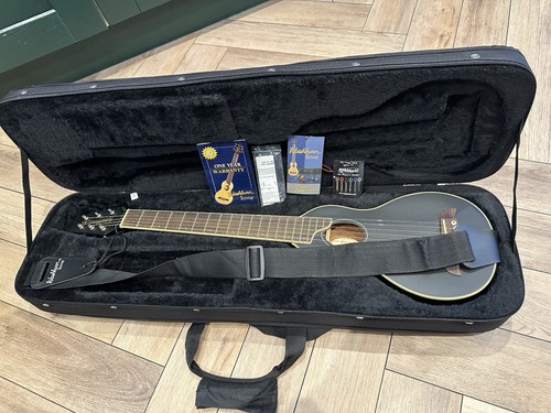 Washburn rover string black - rover, 6-string